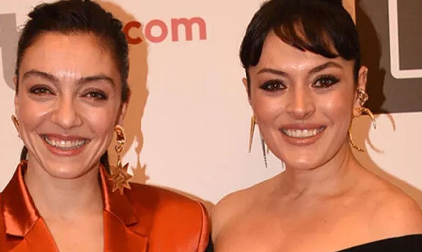 Ezgi Mola ve Merve Dizdar'ın uçakta zor anları: Video çekerek isyan etti