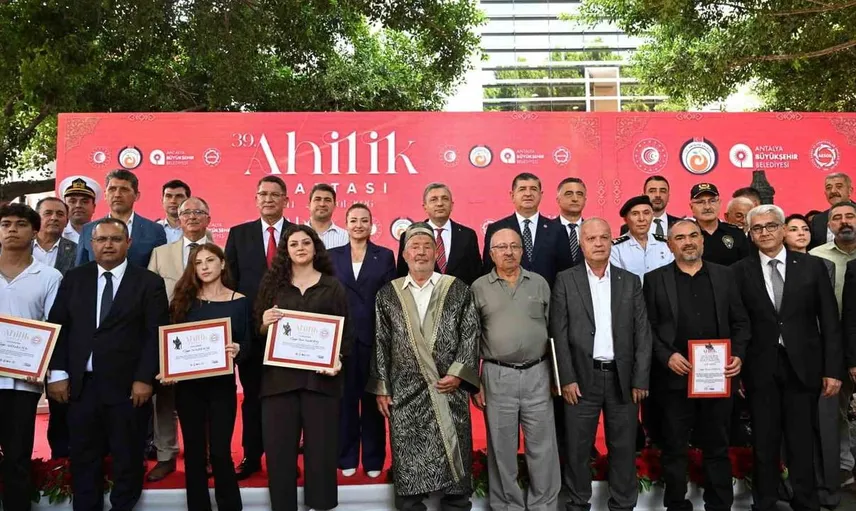 Ahilik haftası Antalya’da coşkuyla kutlandı