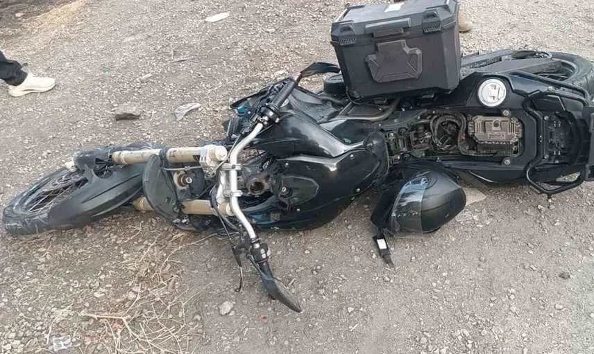 Kilis’te motosiklet kazası: Sürücü hastanede yaşamını yitirdi