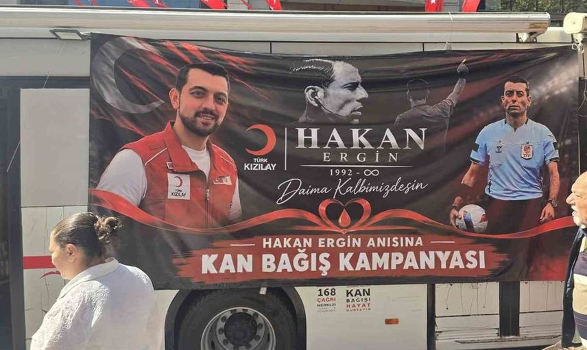 Hakan Ergin için kan bağışı kampanyası düzenlendi