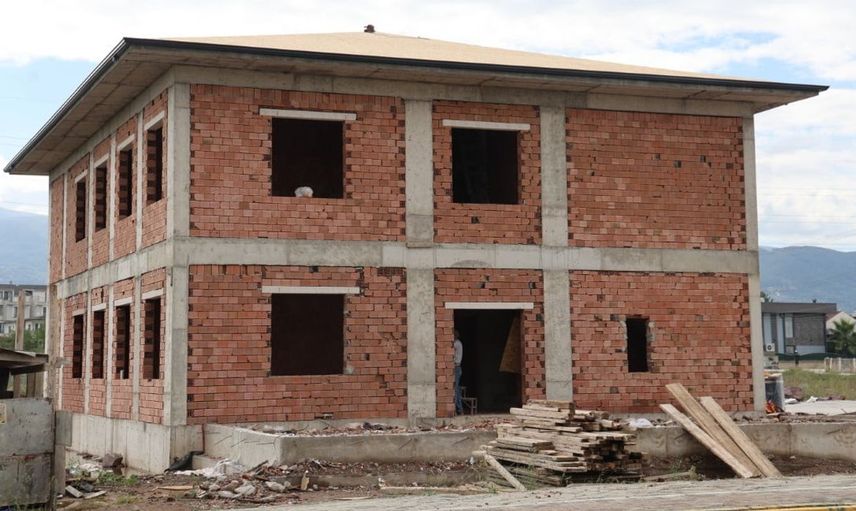 Kartepe'deki yeni polis merkezi amirliği inşaatında son aşama