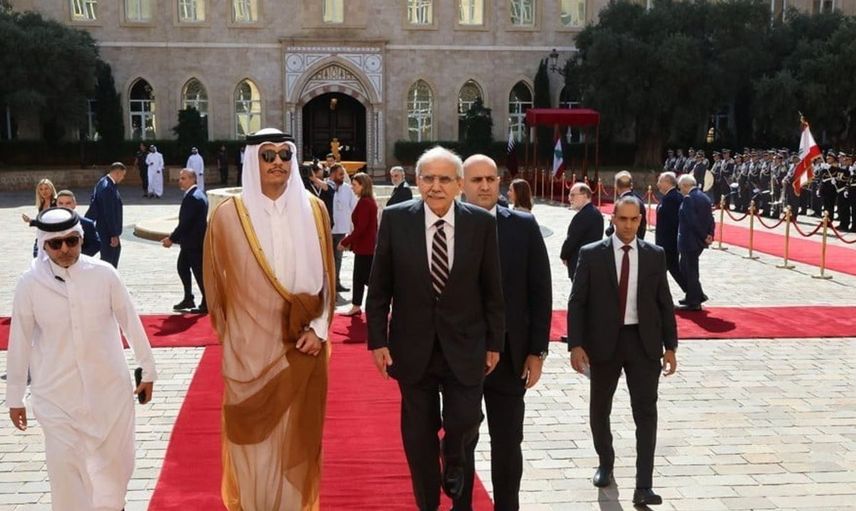 Katar Başbakanı Al Thani, Lübnan'a güneş enerjisi santrali müjdesi verdi