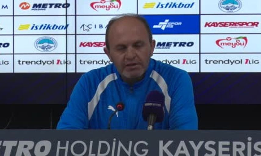 Selman Çoşkun'un Kayserispor maçı sonrası dikkat çeken açıklamaları