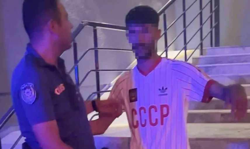 Aksaray'da genç kadının gözyaşlarıyla polise sığındığı darp olayı