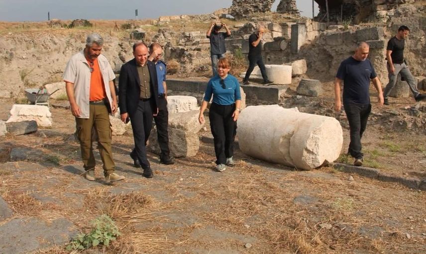 Antik kentteki kazı çalışmalarında önemli gelişmeler