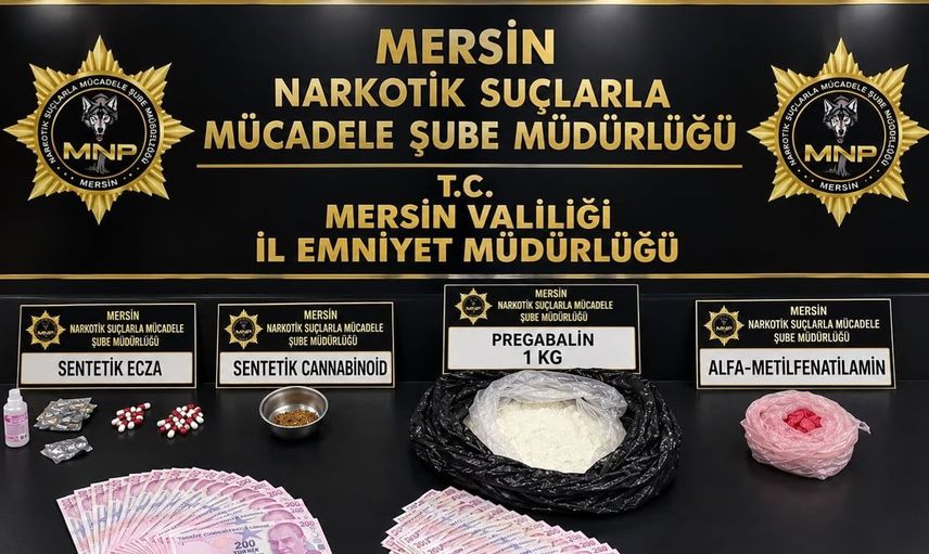 Mersin'de uyuşturucu ticaretine karşı operasyon: İki tutuklama