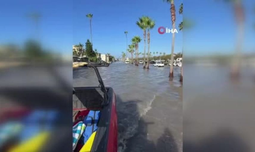 Rachel fırtınası sonrası california'da taşkınlar ve acil uyarılar