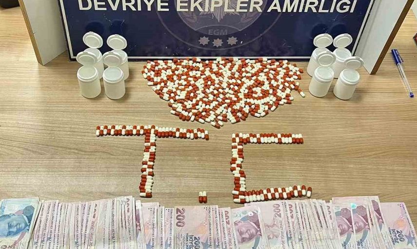 Keşan'da devriye polisinden önemli operasyon: 413 sentetik hap ele geçirildi