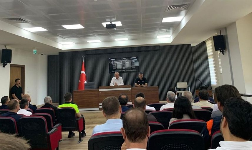 Ulusal afet tatbikatı öncesi kurumlar arası koordinasyon toplantısı yapıldı