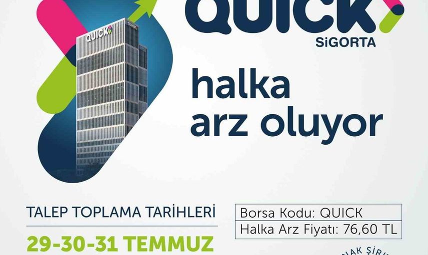Quick Sigorta halka arz ediliyor