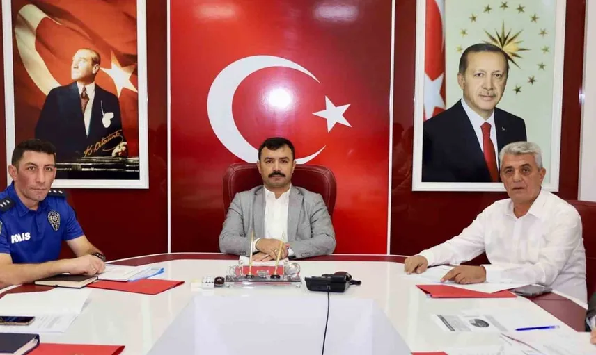 Kahta'da okul güvenliği için önemli toplantı yapıldı
