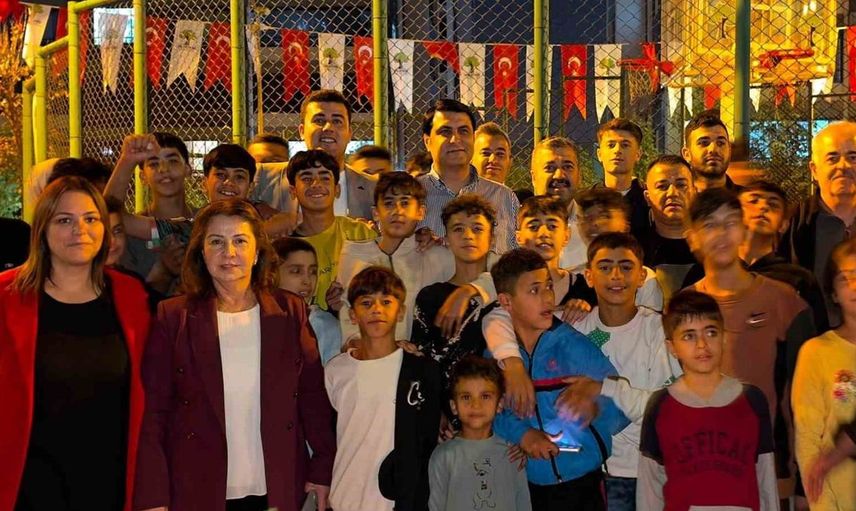 Eydibaba Mahallesi'nde yaşam alanı zenginliği: Başkan Yılmaz parkı inceledi