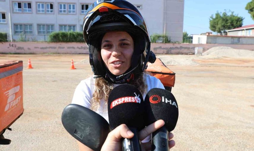 Trafik polisinden motokuryelere önemli uyarılar: Can güvenliği her şeyden önce