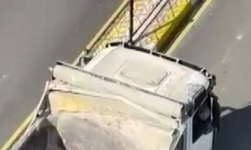 Elazığ'da kamyonun altında kalan vatandaş hastaneye kaldırıldı