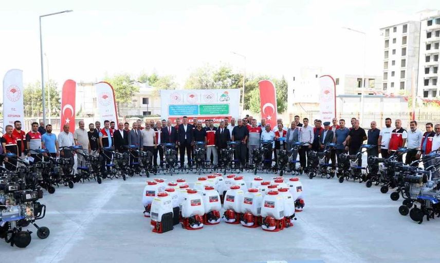 Adıyaman'da çiftçilere mekanizasyon için tarım desteği