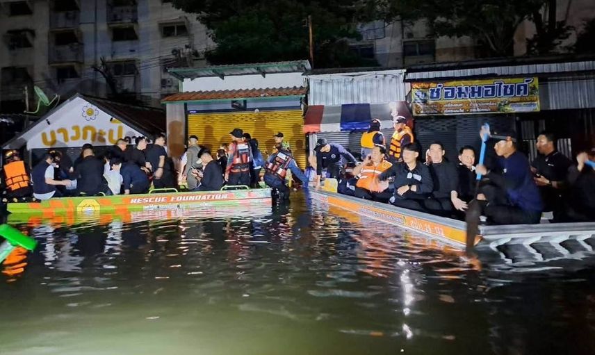 Tayland'da muson yağışları sel felaketine yol açtı: 8 kişi hayatını kaybetti