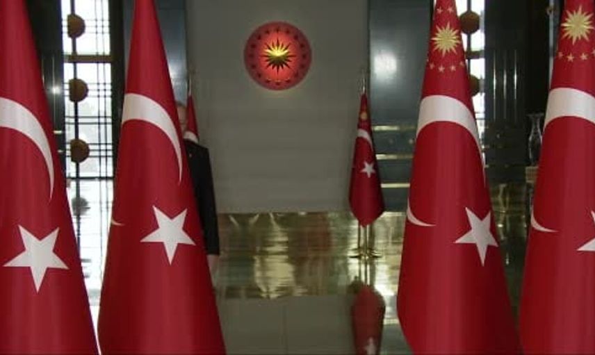 Cumhurbaşkanı Erdoğan, Cumhuriyet Bayramı kapsamında tebrikleri kabul etti