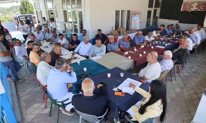 Yuntdağı’nda muhtarlarla ihtiyaçlar masaya yatırıldı