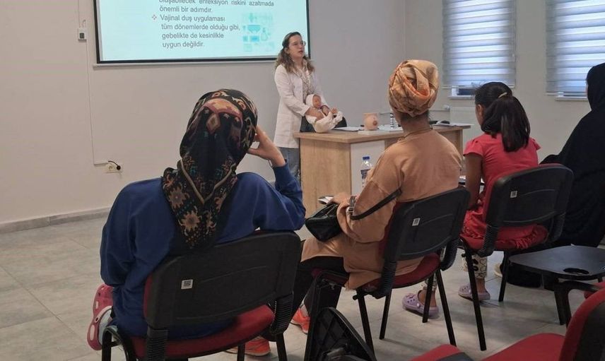 Sinop'ta anne adaylarına kapsamlı gebelik eğitimi sunuldu