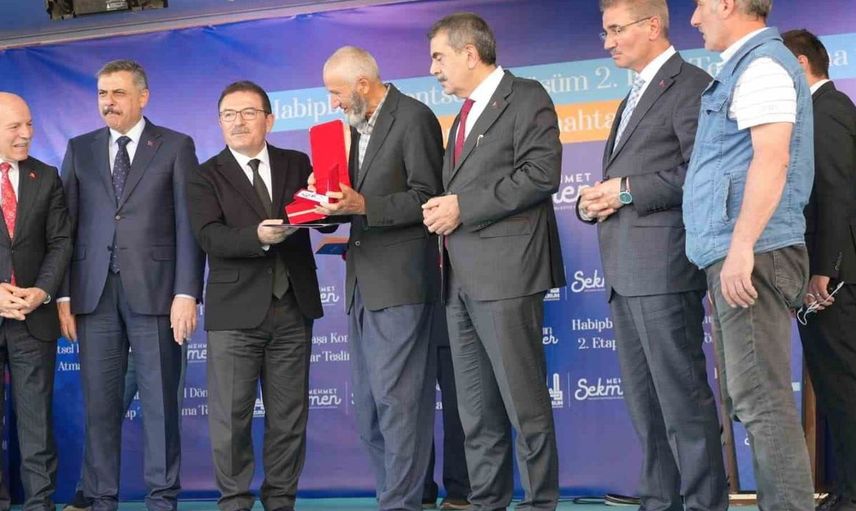 Habipbaba'da ikinci etap başladı, Alipaşa konutları sahiplerine teslim edildi