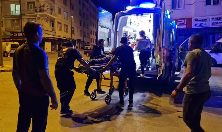 Karaman'da motosiklet sürücüsünün hayatını kaybettiği kaza güvenlik kameralarında