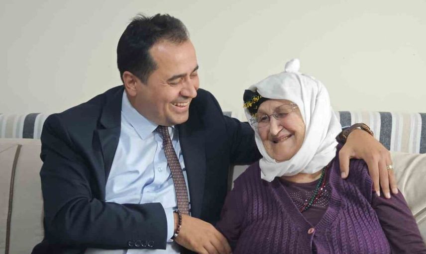 Menteşe'de yaşlılara anlam dolu bir ziyaret