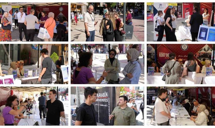 Kbü, şehir merkezinde geleceğin mesleklerini tanıttı