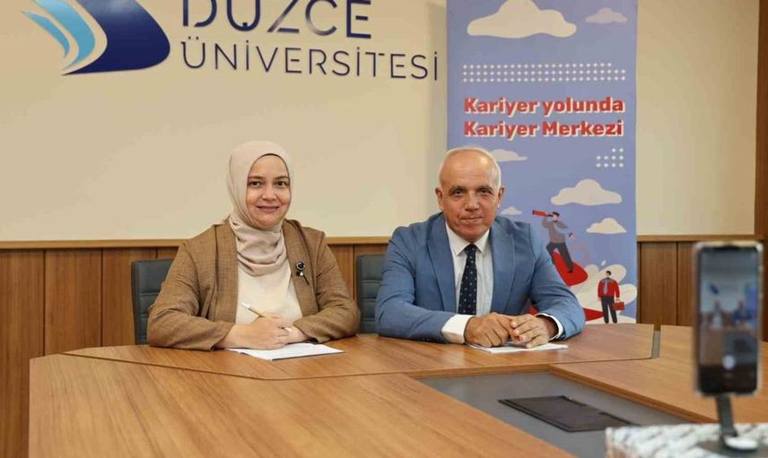 Üniversite yaşamında kariyer fırsatlarını keşfetmek: Düzce Üniversitesi etkinliği
