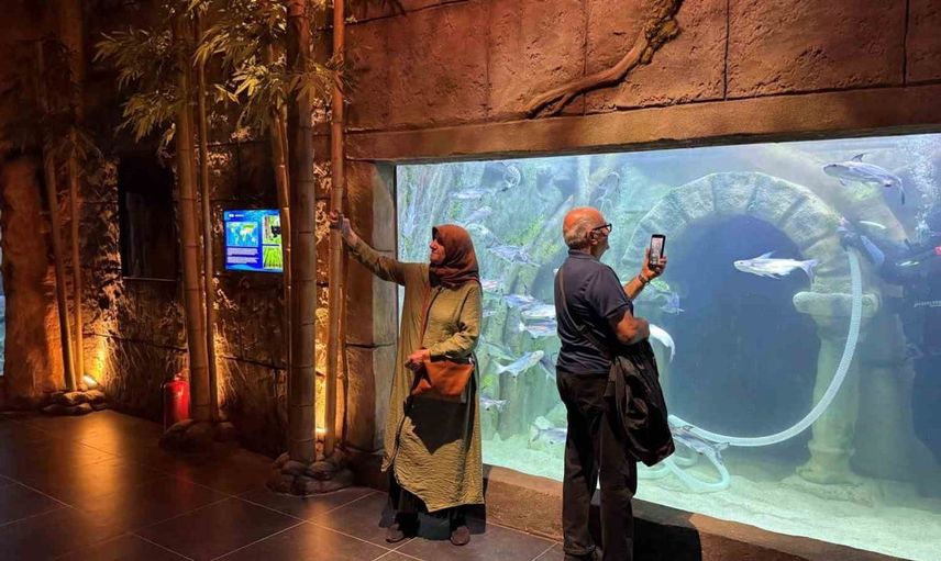 Saygınlar kulübü üyeleri su altı dünyasını keşfetti
