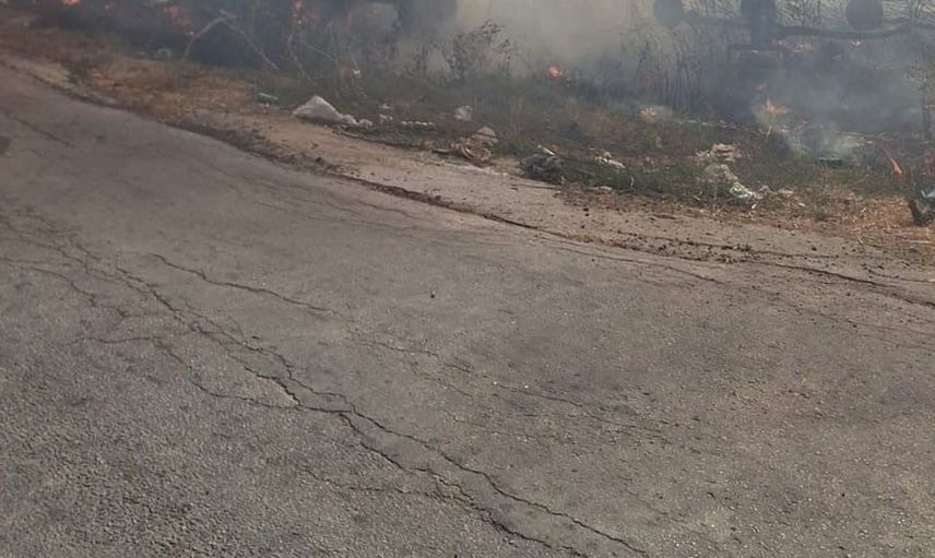 Denizli'de yangın ekiplerin hızlı müdahalesiyle söndürüldü