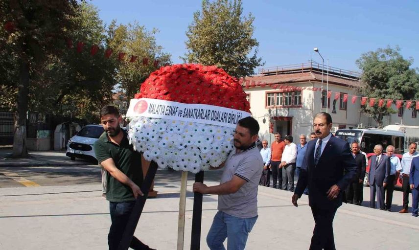 Malatya’da ahilik haftası anısına anlamlı tören
