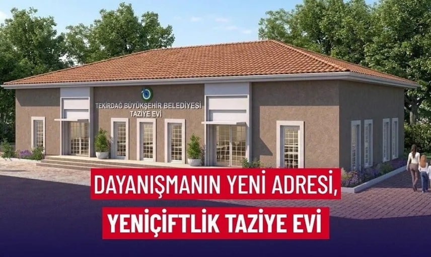 Yeniçiftlik Mahallesi'ne sosyal destek: Taziye evi inşaatı hızla ilerliyor