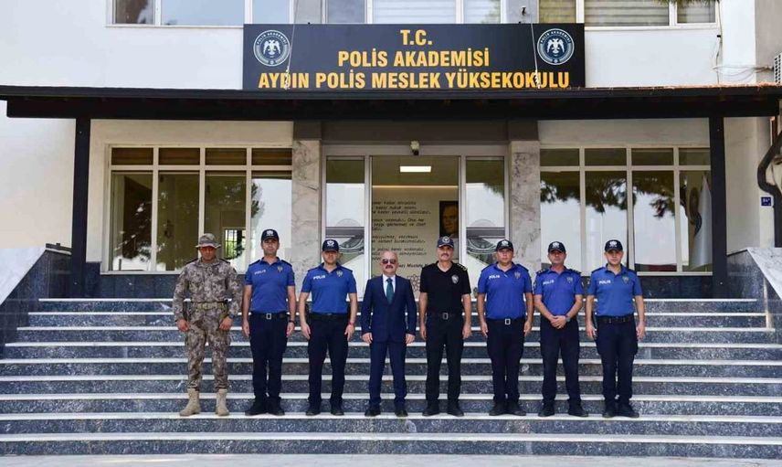 Aydın valisi varol, polis meslek yüksekokulu’nda incelemelerde bulundu