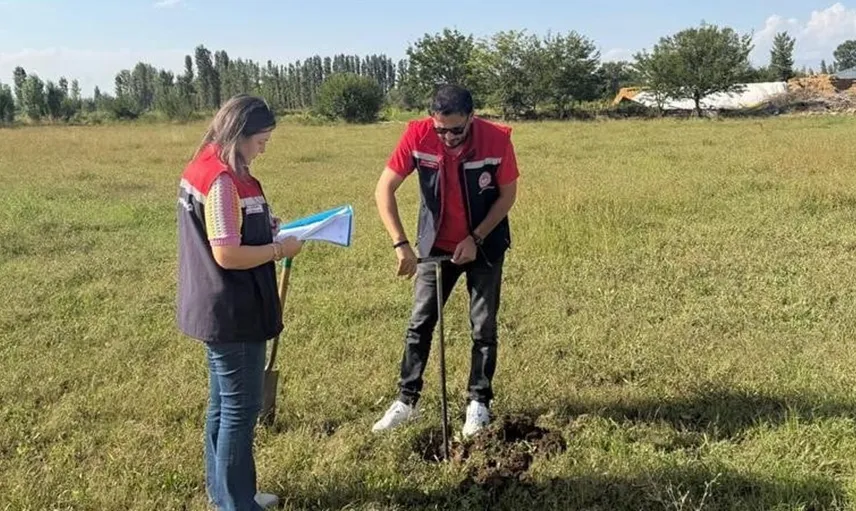 Iğdır'da tarımsal sürdürülebilirlik için arazi etüt çalışmaları başladı