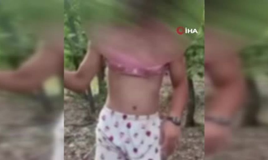 Kadın kıyafeti giydirilerek şantaj yapılan şahısın durumu adli mercilere sevk edildi