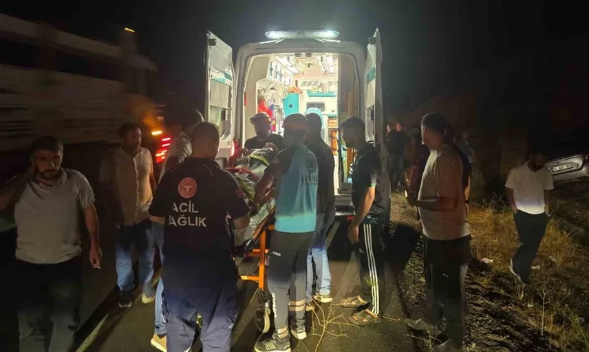 Bingöl'de direksiyon hakimiyeti kayboldu, iki kişi yaralandı