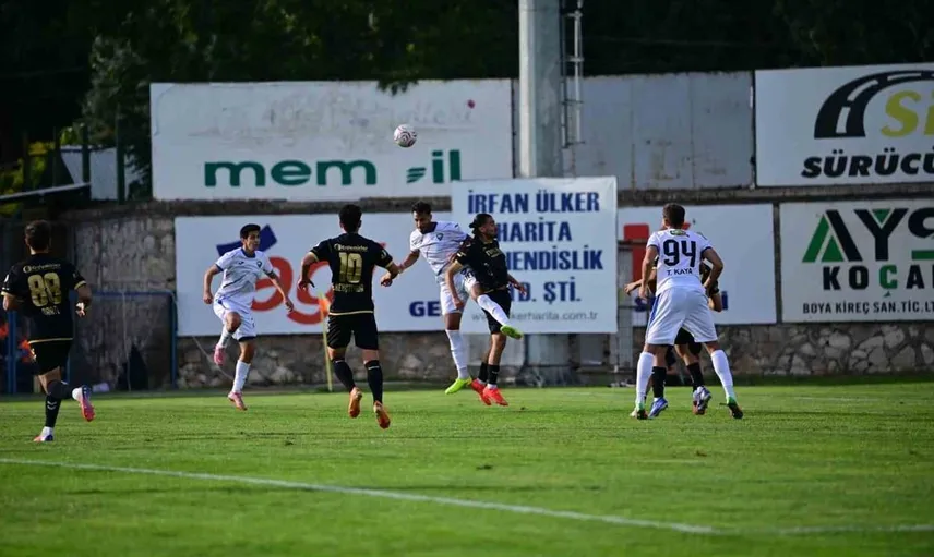 Karacabey Belediyespor, penaltılarla bir üst tura yükseldi