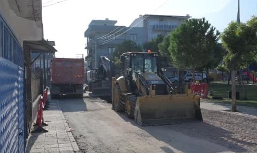 Manisa'da 40 yıllık altyapı sorunu sona eriyor