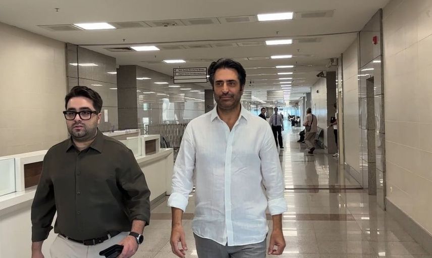 Mahsun Kırmızıgül, Ahbaplar soruşturması kapsamında adliyeye ifade vermek için geldi