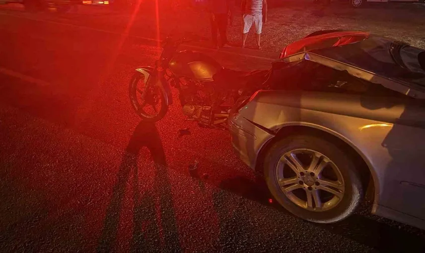 Manavgat'ta motosiklet kazasında genç hayatını kaybetti