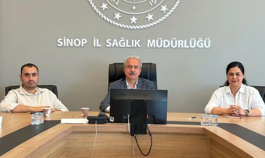 Sinop'ta sağlıklı hayat merkezi hizmetleri değerlendirildi