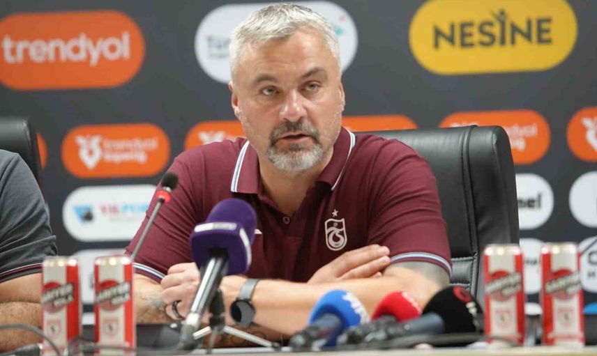 Trabzonspor'un hocası Reis: maçın hakimi bizdik