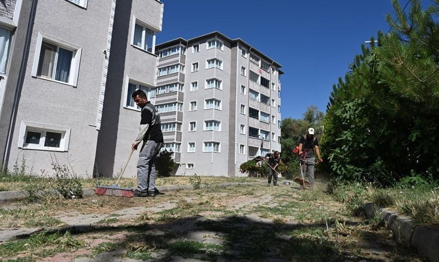İnönü'de bakım ve çevre düzenleme çalışmaları devam ediyor