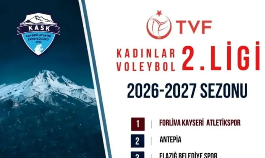 Kayseri Atletikspor'un 2026-2027 sezonu fikstürü açıklandı