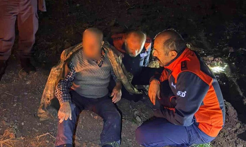 Yeşilova'da kaybolan alzaymır hastası kısa sürede bulundu