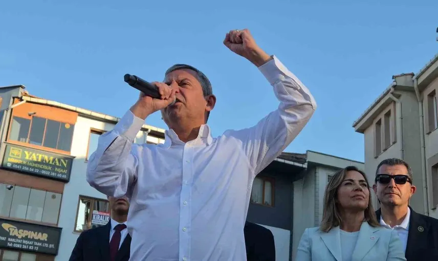 Özgür Özel Tekirdağ’da vatandaşlarla buluştu: Herkesle birlikte yürüyoruz