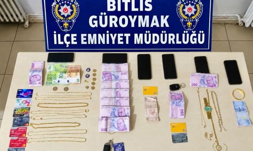 Van'da altın kaplama zincir dolandırıcılığı: 6 kişi yakalandı