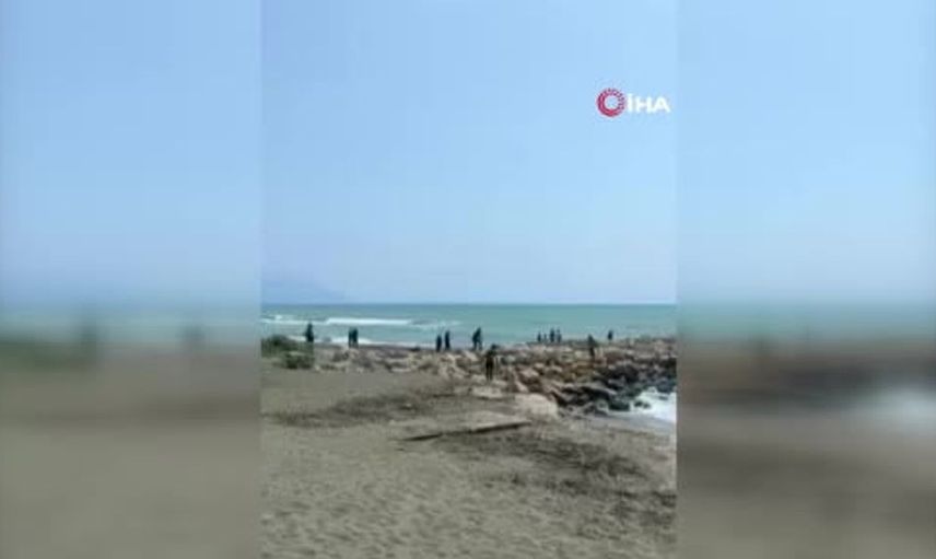 Uyarılara rağmen denize giren çocuk kayboldu: Arama çalışmaları devam ediyor