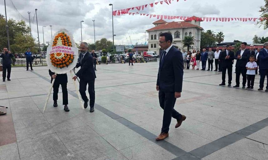 Bandırma'da ilköğretim haftası etkinlikleri heyecanla başladı