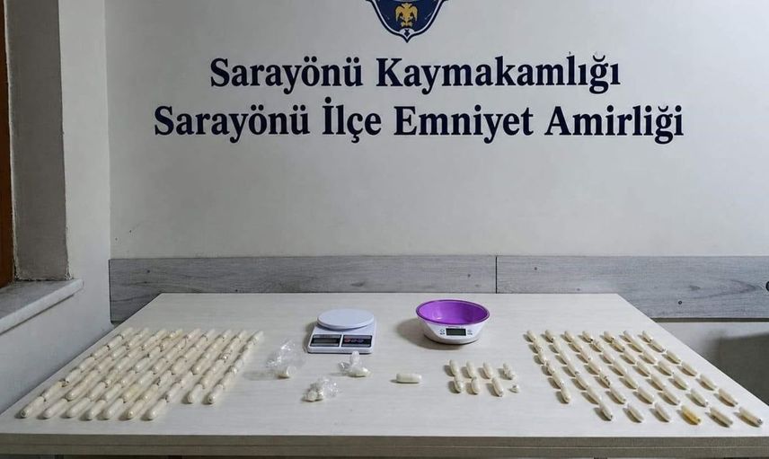 Konya'da uyuşturucu ticareti operasyonu: Yurt dışından getirilen maddelere el konuldu
